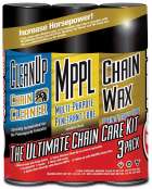 Maxima 70-749203-3PK Chain Wax Ultimate Chain Care Aerosol Combo Kit, (Pack of 3) 